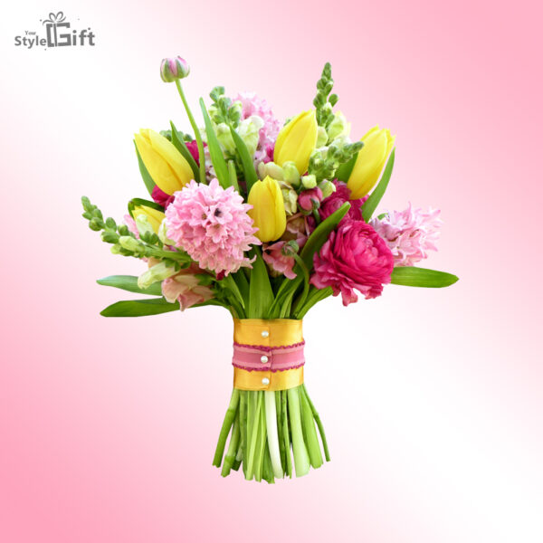 Golden Spring Bouquet